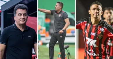 Erick, Fábio Mota e Jair Ventura, do Vitória, são denunciados no STJD.